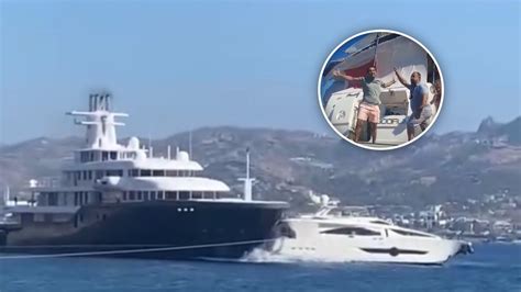 Muğla'da milyon dolarlık kaza Mega yat ezdi geçti Rus oligark .